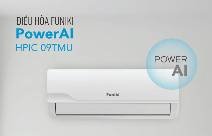 Điều hòa Funiki 9000BTU PowerAI HPIC09TMU