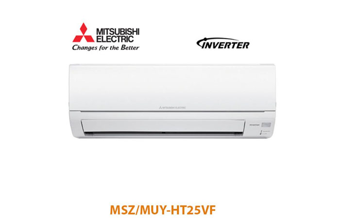Điều hòa Mitsubishi Electric 9000BTU 2 chiều inverter MSZ/MUY-HT25VF