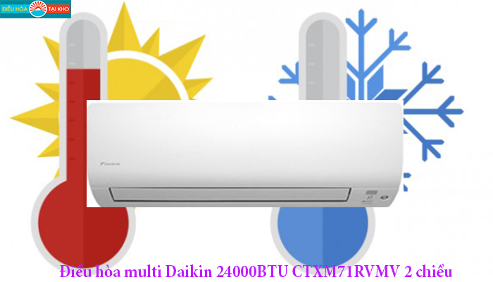 Dàn lạnh điều hòa multi Daikin 24.000BTU CTXM71RVMV