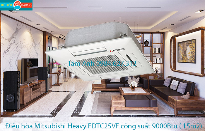 Dàn lạnh âm trần điều hòa Multi Mitsubishi Heavy 9.000BTU FDTC25VF