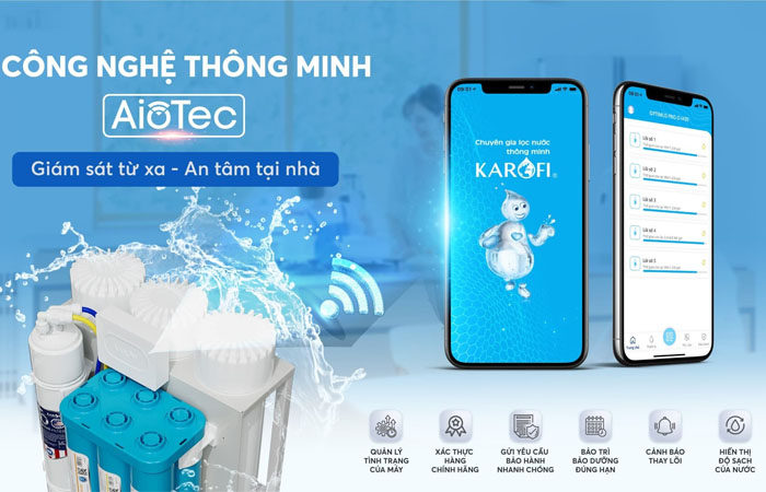 Máy Lọc Nước Karofi KAQ-U96 10 Lõi