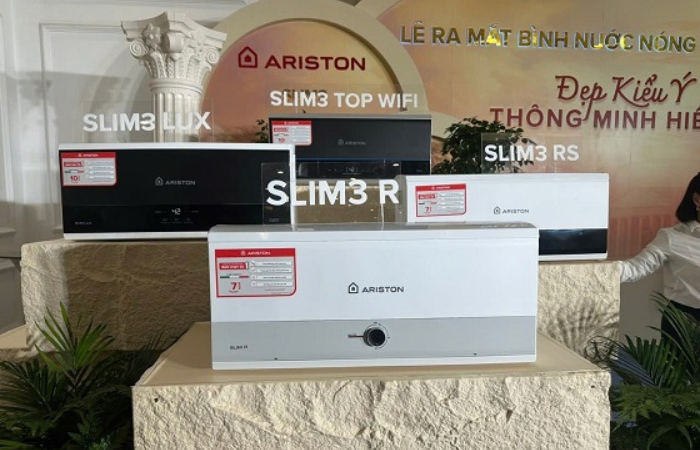 Bình nóng lạnh Ariston 20 lít SLIM3 20 TOP WIFI