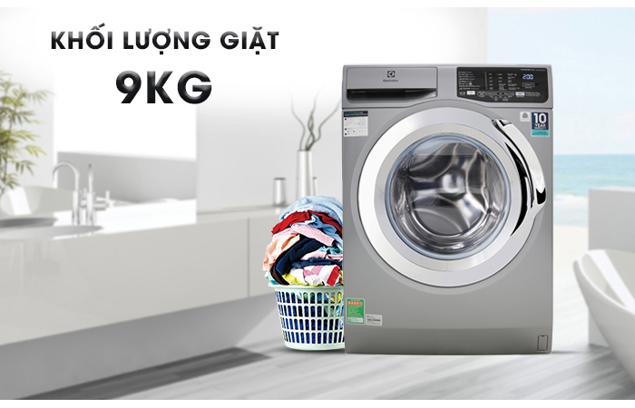 Máy giặt Electrolux inverter 9 Kg EWF9025BQSA