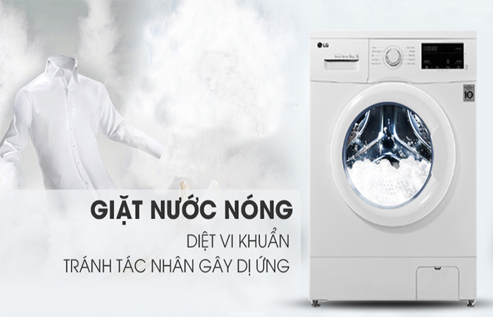 Máy giặt LG cửa ngang 8Kg FM1208N6W