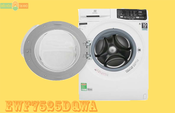 Máy giặt lồng ngang Electrolux Inverter 7.5 Kg EWF7525DQWA