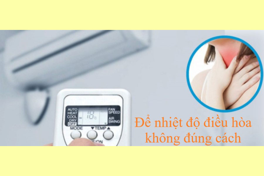 Nằm điều hòa bị đau đầu, khô họng và rát mũi, nguyên nhân và cách khắc phục