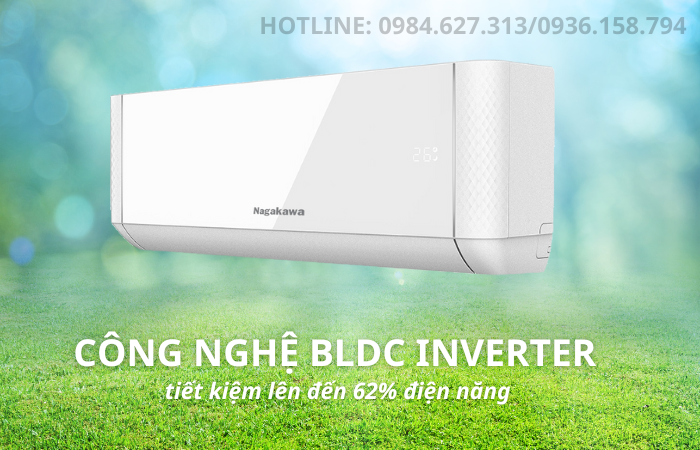 Điều hòa Nagakawa inverter 9000BTU 1 chiều NIS-C09R2T29