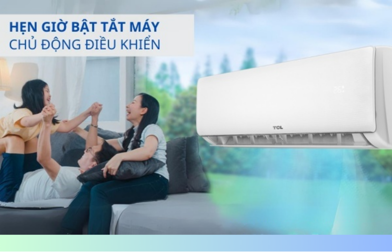 Điều hòa TCL 24000 BTU inverter 1 chiều TAC-24CSD/XAB1