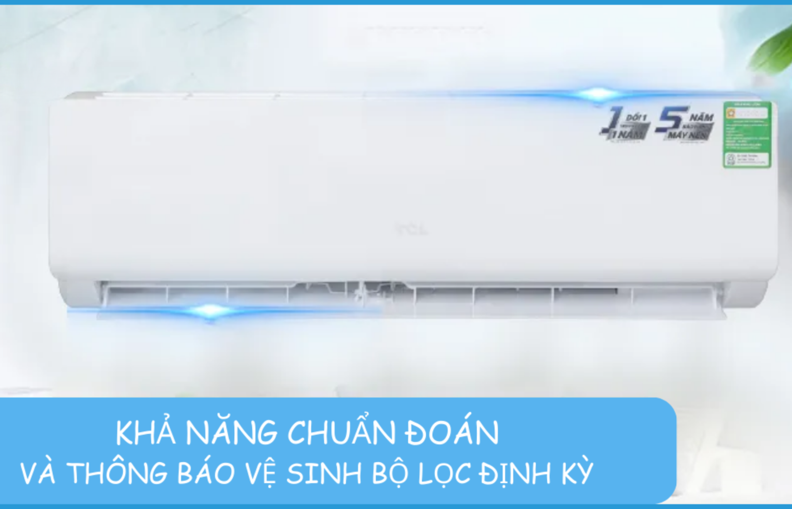 Điều hòa TCL 12000BTU 1 chiều TAC-12CSD/TPG31