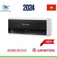 Bình nóng lạnh Ariston ngang 20l SLIM3 20 LUX Ag+ cảm ứng