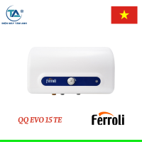 Bình nóng lạnh Ferroli 15L ngang QQ Evo 15 TE