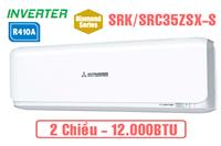 Điều hòa Mitsubishi Heavy 12000BTU inverter 2 chiều SRK/SRC35ZSX-S