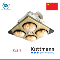 Đèn sưởi 4 bóng âm trần Kottmann K4B-T