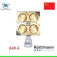 Đèn sưởi 4 bóng treo tường Kottmann K4B-G