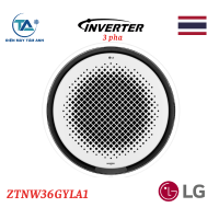 Điều hòa âm trần LG cassette tròn 360 2 chiều 48000BTU inverter ZTNW48GYLA1/ZUUW48GV1