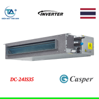 Điều hòa âm trần nối ống gió Casper 1 chiều Inverter 24000BTU DC-24IS35