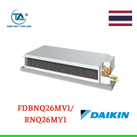 Điều hòa nối ống gió Daikin 1 chiều 26000Btu FDBNQ26MV1/RNQ26MY1 1 pha