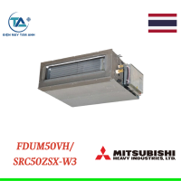Điều hòa nối ống gió Mitsubishi 18000Btu 2 chiều inverter FDUM50VH/SRC50ZSX-W3