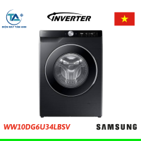 Máy giặt Samsung AI EcoBubble Inverter 10 kg WW10DG6U34LBSV