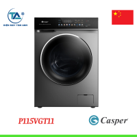 Máy giặt sấy Casper Inverter giặt 11.5 kg - sấy 8 kg WF-P115VGT11