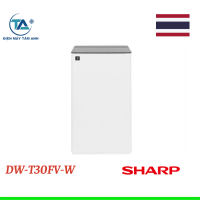 Máy hút ẩm kết hợp lọc không khí Sharp DW-T30FV-W