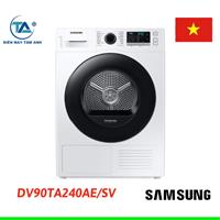 Máy sấy bơm nhiệt Samsung 9 Kg DV90TA240AE/SV