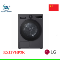 Máy sấy LG AI DUAL Inverter Heat Pump™ 12kg màu đen RX12VHP3K