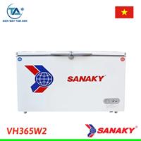 Tủ đông 2 ngăn đông - mát Sanaky 360 lít VH-365W2
