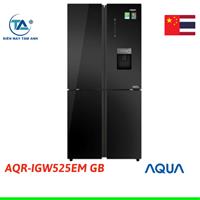 Tủ lạnh Aqua Inverter 456 lít AQR-IGW525EM GB