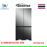 Tủ lạnh Hitachi Inverter 569 lít R-WB640VGV0X MIR