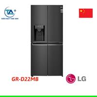 Tủ lạnh LG Inverter 494 lít GR-D22MB