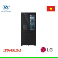 Tủ lạnh LG Inverter 612 lít Multi Door InstaView LFD61BLGAI
