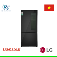 Tủ lạnh LG inverter 617 lít Multi Door InstaView LFB61BLGAI