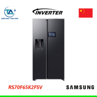 Tủ lạnh Samsung Inverter 635 lít Side By Side RS70F65K2FSV