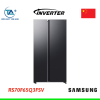 Tủ lạnh Samsung Inverter 655 lít Side By Side RS70F65Q3FSV