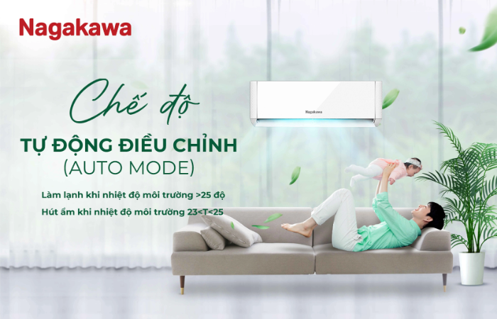 Chế độ tự động tiện lợi