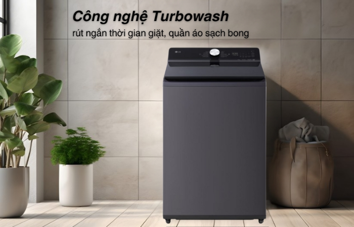 Công nghệ TurboWash hỗ trợ tiết kiệm thời gian và năng lượng