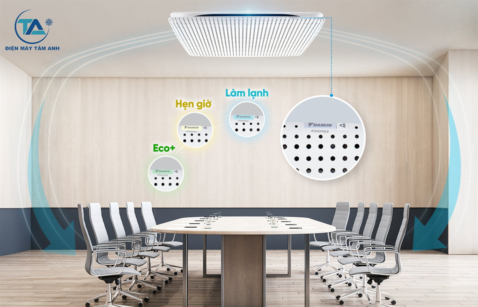 Chính sách bảo hành điều hoà âm trần Daikin