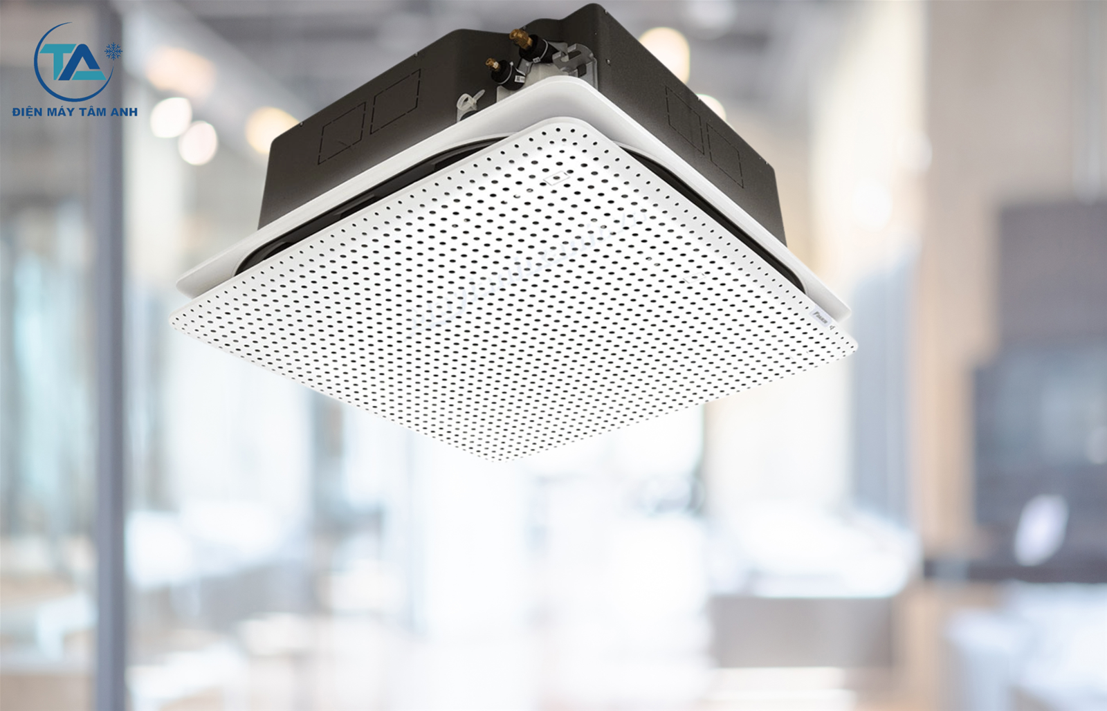 Điều hòa âm trần Kiriu Surround Daikin Thiết kế đột phá, nâng tầm không gian sống