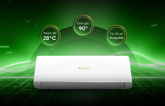 Điều hòa LaCasper XC-09IU38 Chế độ iSave tiết kiệm điện
