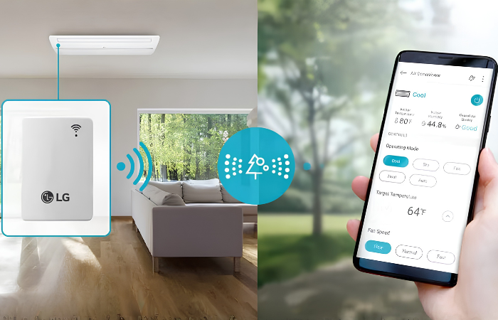 u khiển thông minh qua ứng dụng LG ThinQ™