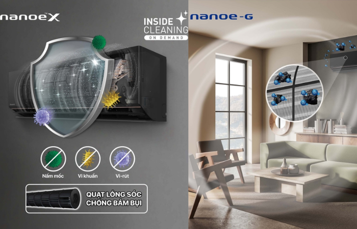công nghệ nanoe™ X & nanoe-G