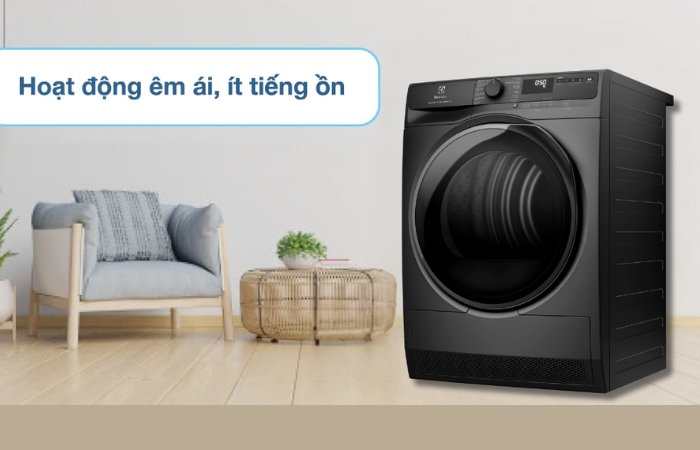 Hoạt động êm ái, ít tiếng ồn