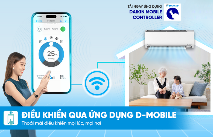 Điều hoà Daikin 2025 - Bùng nổ công nghệ, tiết kiệm điện vượt trội, kiến tạo không gian trong lành